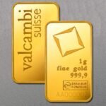 Goldbarren 25x 1g VALCAMBI (Masterbox)