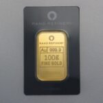 Goldbarren 100g Rand Refinery "Elefanten-Motiv"