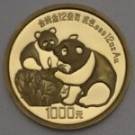 Panda Goldmünze – 12oz Feingold