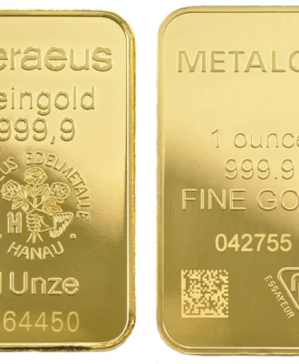 1oz Goldbarren Resale