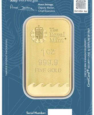 NEU 1 Unze Gold Britannia geprägt Barren1