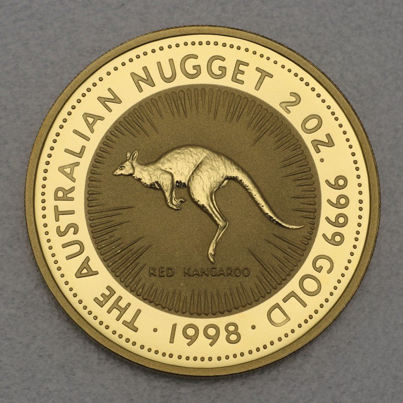 ooGoldmnze_2oz_KnguruNugget_1998_Australien_