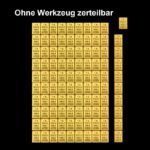 Goldtafel (100x 1g Feingold) "CombiBar"